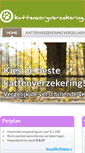 Mobile Screenshot of kattenzorgverzekering.nl